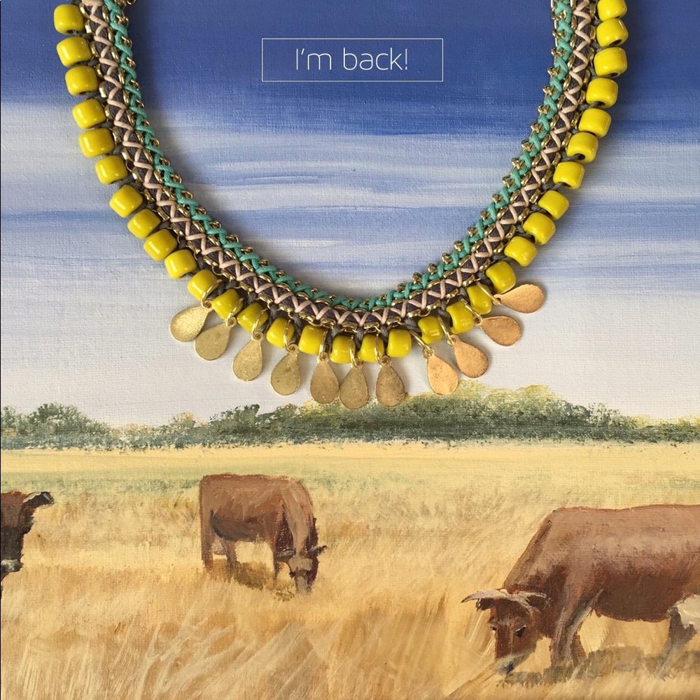 Handmade, fair trade new necklace